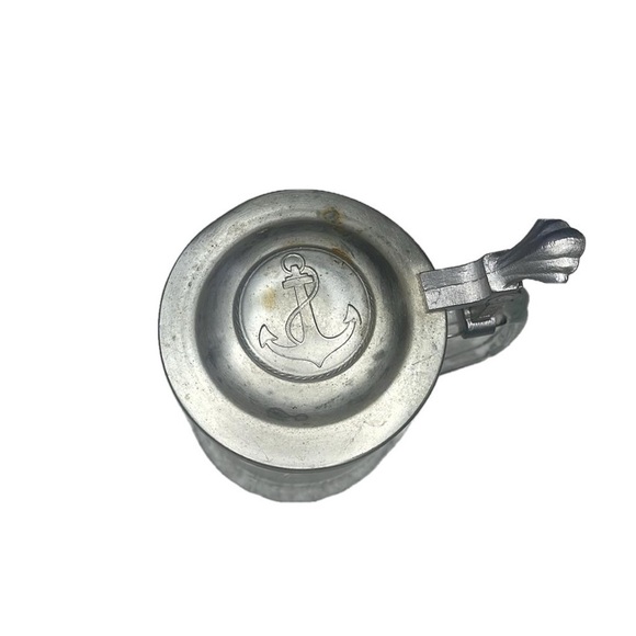 Vintage 1980's W Germany Old Spice
Columbia 1901 Etched Sailboat Beer Mug/Stein - Picture 2 of 9